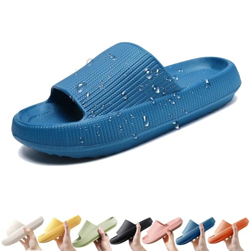 Qosigote Orthoslipper - Das Original Für Maximalen Komfort, Wolkenschuhe, Damen Schlappen Sommer Elegant, Slippers Rutschfeste Flip Flops Badelatschen Schlappen Weich Badeschlappen (A,38/39EU) von Qosigote