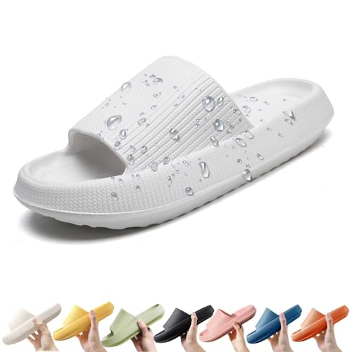 Qosigote Orthoslipper - Das Original Für Maximalen Komfort, Wolkenschuhe, Damen Schlappen Sommer Elegant, Slippers Rutschfeste Flip Flops Badelatschen Schlappen Weich Badeschlappen (G,38/39EU) von Qosigote