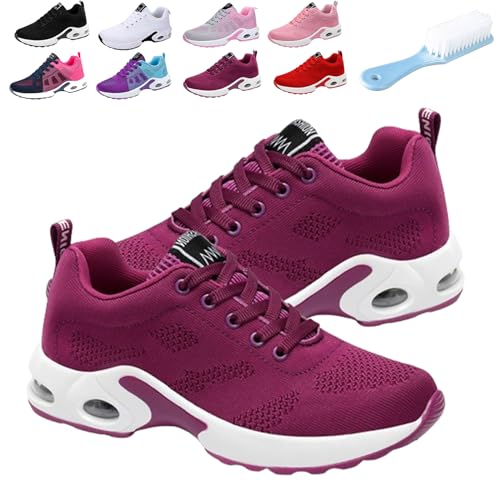 Qosneoun Orthoback Schuhe Damen, Orthoshoes Cloudwalk Pro - Ergonomischer Schmerzlinderungs-Schuh, Orthopädische Schuhe Damen (Purple, Erwachsene, Damen, 40, Numerisch, EU Schuhgrößensystem, M) von Qosneoun