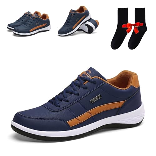 Qosneoun Orthox Ergonomische Schmerzlindernde Komfortschuhe Unisex,Ultraleicht rutschfest Turnschuhe Leichtgewicht Komfortabel (blau, Erwachsene, 44, Numerisch, EU Schuhgrößensystem, M) von Qosneoun
