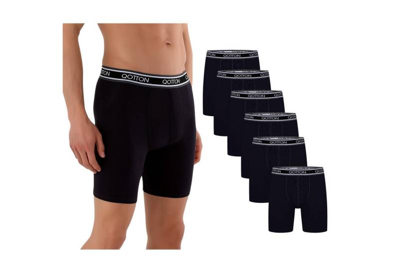 Qotton Boxershorts Langes Bein 6er Pack Baumwolle Boxershorts Unterwäsche Herren S-4XL Qotton Boxershorts Langes Bein 6er Pack Baumwolle Boxershorts Unterwäsche Herren S-4XL von Qotton