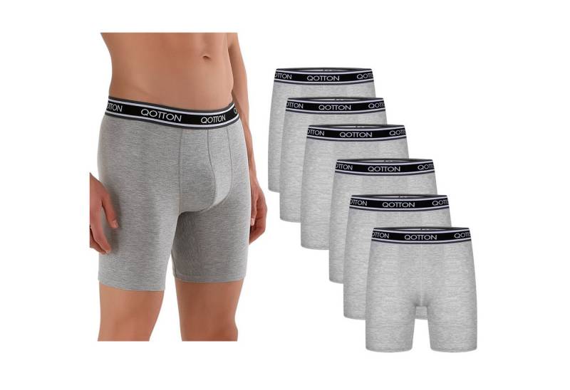 Qotton Boxershorts Langes Bein 6er Pack Baumwolle Boxershorts Unterwäsche Herren S-4XL Qotton Boxershorts Langes Bein 6er Pack Baumwolle Boxershorts Unterwäsche Herren S-4XL von Qotton