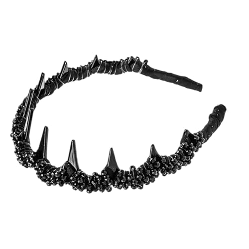 Qoukonao Haarbänder | Modische Haarbänder Hochliegender Sitz,Stylisches Haarband Für Damen Sport Schule Alltag Party Hochzeit Urlaub von Qoukonao