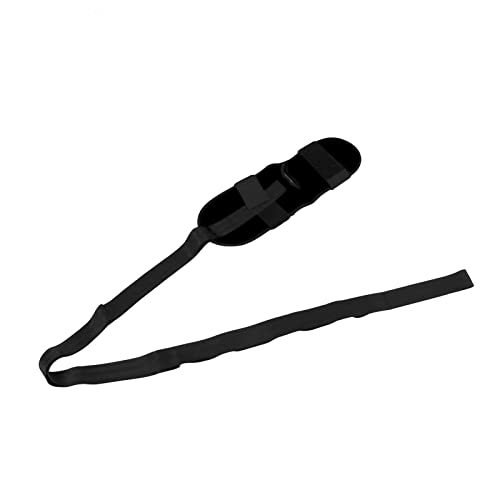 Stretching Strap Yoga Strap, Anti-Brechen Exquisite Verarbeitung Hohe Festigkeit Flexibilität Keine Verformung Menschen Stretching Strap für Yoga für Frauen für Yoga(Schwarz) von Qqmora