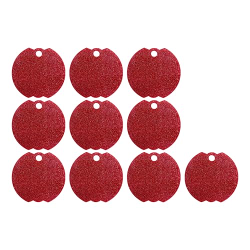 10 x 10 Stück Acrylglas-Namenetiketten mit starkem Kleber für Studenten mit Mausnamen von Qsvbeeqj