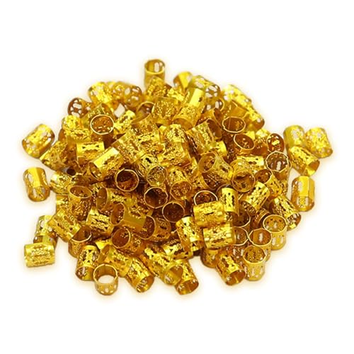 100pcs Wiederverwendbare Haarverlängerungsringe Aluminium Metall Clips Styling Accessoires Für Cosplay Mode Shows Und Festivals Festival Haarringe Für Kreative von Qsvbeeqj