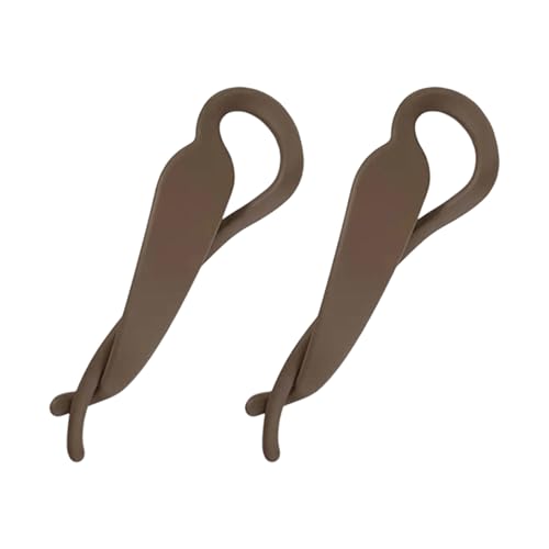 2 x Haarspangen aus Kunstharz für Dutt-Styling, haltbares Design, Haarnadel, mühelose Lösung, reisefreundlich, für Frauen zu tragen, gedrehte Haarspange von Qsvbeeqj