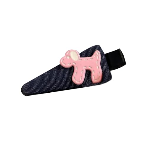 2000er Haarspange, süße Welpe, Haarnadel, Pferdeschwanz-Halter, Denim, 2000er-Jahre-Trend, Neuheit für Frauen von Qsvbeeqj