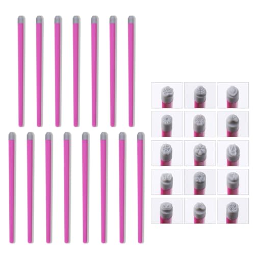 4/6/10/15 Stück/SetNails Art Pen Set Nägel Kunst Punktierwerkzeug Blumennägel Stempelstift Einfach zu bedienen Nägel Kunst Stempel Stift Set von Qsvbeeqj