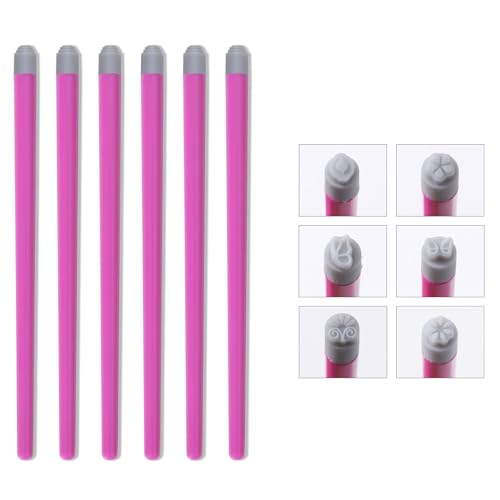 4/6/10/15 Stück Nägel Kunst Stempel Stift Nägel Kunst Stift Set Einfach zu bedienen Blume Stempel Stift Nägel Kunst Werkzeug für Mädchen und Frauen von Qsvbeeqj