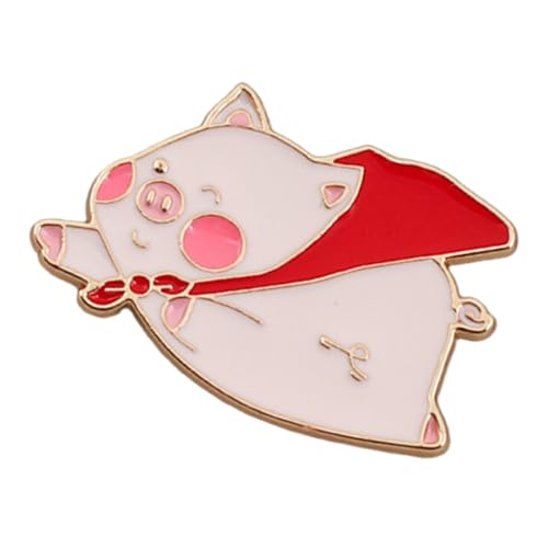 Animal Cartoon Pins Metall Fliegende Schweine Broschen Lustige Schmuck Einzigartige Abzeichen Legierung Textur Geschenke Für Party Und Alltags Verwenden Legierung Brosche von Qsvbeeqj