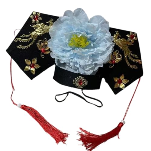 Anspruchsvolle Queenly Haarschmuck, einzigartige ethnische Kopfbedeckung, Quasten, Kopfbedeckung, Abendkleid, Haar-Accessoire von Qsvbeeqj