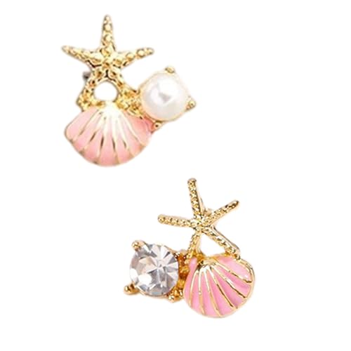 Asymmetrische Ohrringe Stollen Elegante Seesternperlen Mit Kristallzironen Marine Inspirierter Schmuck Ozean Inspiriert Frauen Asymmetrische Ohrringe Stollen Elegante Seesternperlen Mit Kristallzironen Marine Inspirierter Schmuck Ozean Inspiriert Frauen von Qsvbeeqj