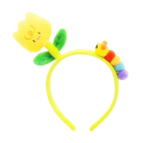 Buntes Haarband, vielseitig, persönlich, rutschfest, für Fans von süßen Stilen von Qsvbeeqj