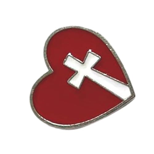 Cartoon Herz Brosche Pin Kreatives Badge Punk Pins Schmucklegierung Textur Perfekt Für Modebegeisterte Und Geschenkbeutel Charme Accessoire von Qsvbeeqj