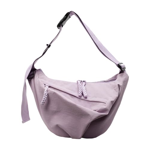 Damen Knödeltasche Einfache Schultertasche Koreanische Stile Pendeln Mode Crossbody Casual Messenger Damen Crossbody Große Kapazität Arm Koreanische Pendeln Stile, mauvedives von Qsvbeeqj