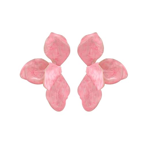 Elegante Blumenischen Ohrringe Mode Ohrhänger Schmuck Wasserdichte Stollen Legierung Textur Für Tägliche Party Frauen von Qsvbeeqj