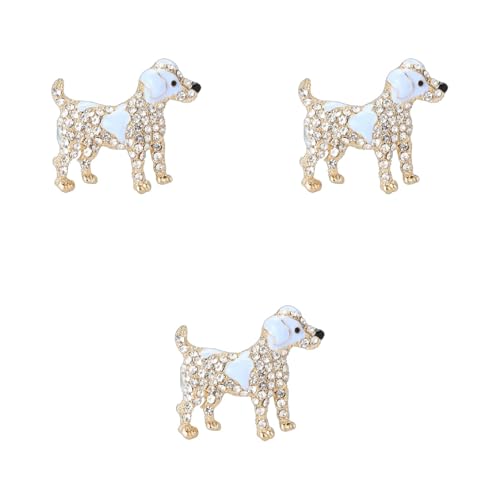 Elegante Hund Brosche Charme Tiernadel Sparkling Revers Legierungstextur Geeignet Für Stilvollen Rucksack Elegante Hund Brosche Charme Tiernadel Sparkling Revers Legierungstextur Geeignet Für Stilvollen Rucksack von Qsvbeeqj