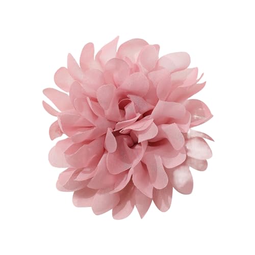 Elegante Kamelie Brosche Stil Klapppin aus Blumenstoff Weihnachten Urlaub Accessoires Damen, 1, Chiffongewebe von Qsvbeeqj