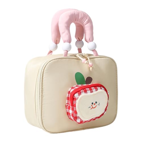 Fashion Cosmetic Bag Große Kapazität Toilettenbeutel Schöne Make Up Tasche Ästhetische Make Up Aufbewahrung Für Frauen Mädchen Toilettenbeutel Große Kapazität Make Up Tasche Handheld Waschbeutel von Qsvbeeqj