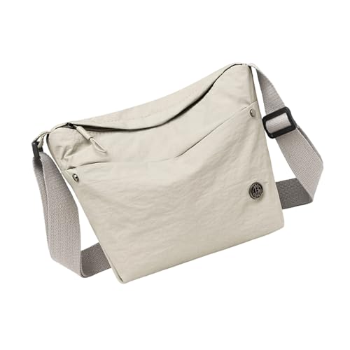 Frauen Umhängetaschen Trendy Crossbody Solid Color Eimer Koreanische Stile Messenger Pendeln Frauen Eimer Schulter Feste Farbe Crossbody Stylish Pendeln von Qsvbeeqj