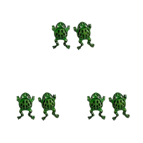 Frosch-Ohrringe für Mädchen, grünes Tier-Ohrmanschette, Schmuck, Geschenk, Teenager, Mädchen, niedlicher Clip auf Frauen von Qsvbeeqj