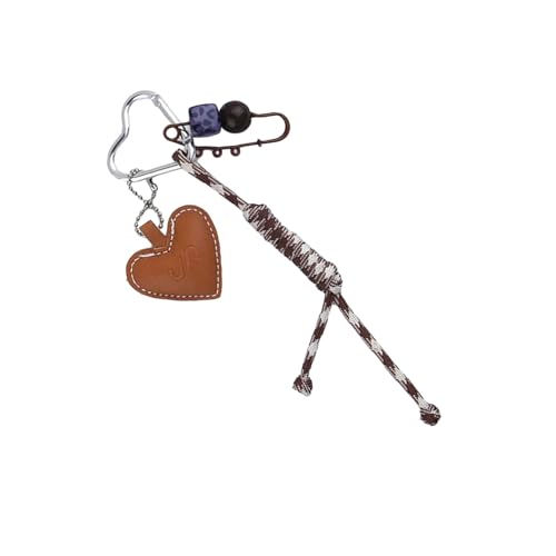 Geflochtenes Seilschlüsselmodier Modischer Schlüsselbund Kreativer Autos Schlüsselkette Schöne Herz Keyrings Bag Anhänger Ornamente Tasche Charme Schöner Herz Keychain Tasche Zauber Geflochten von Qsvbeeqj