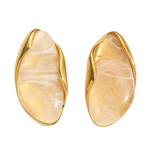 Geometrische Musterharzohrringe Handgefertigte Vergoldete Ohrstifte Edelstahl Schmuck Für Tägliche Anlässe Leichtes Geometrische Stifte Für Partys Geometrische Musterharzohrringe Handgefertigte Vergoldete Ohrstifte Edelstahl Schmuck Für Tägliche Anlässe Leichtes Geometrische Stifte Für Partys von Qsvbeeqj