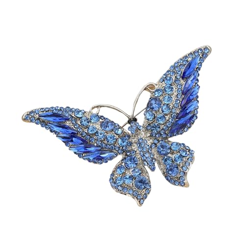 HANDSCHAFTENLUGENTUM Butterfly Pin Komplizierte Handwerkskunst Robuste Materialien Modezubehör Für Outfits Oder Beuteldekoration Schmetterlingsbrosche von Qsvbeeqj