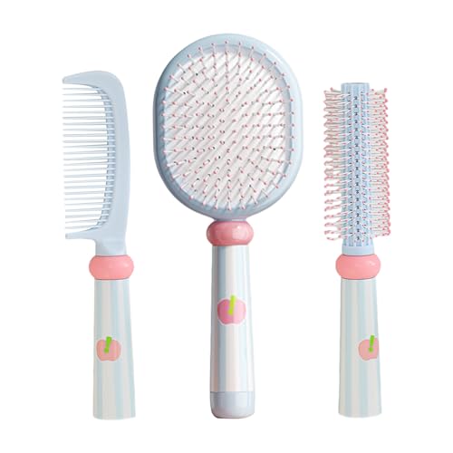 Haarbürste Set Mit Entwirrendem Haarbürste Kissen Haar Kamm Haartrockner Pinsel Für Frauen Männer Kinder Haarstyling Kamm Set Haarstyling Werkzeugset Set von Qsvbeeqj