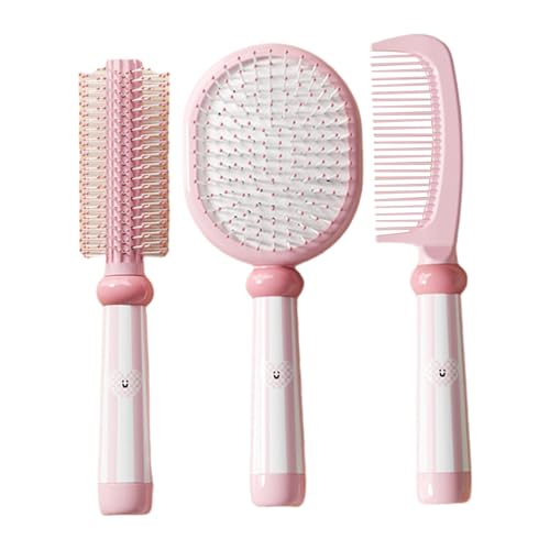 Haarbürste Set Mit Entwirrendem Haarbürste Kissen Haar Kamm Haartrockner Pinsel Für Frauen Männer Kinder Haarstyling Kamm Set Haarstyling Werkzeugset Set von Qsvbeeqj