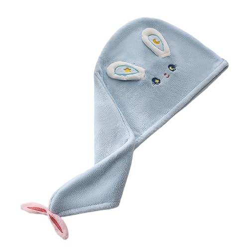 Haarhandtuch Wickel Cartoon Kaninchen Haar Trocknungstücher Haar Turban Handtuch Absorbierende Turban Trockene Haarkappen Mit Cartoon Kaninchen Haar Handtuch Wickel Haar Trocknungstücher Haar von Qsvbeeqj