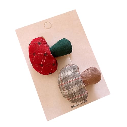 Haarnadel in Pilzform für Halloween, Make-up und den täglichen Gebrauch von Qsvbeeqj