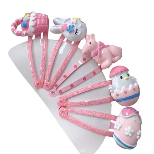 Haarspange für Mädchen, Ostern, Damen, Kinder, bezaubernder Kopfschmuck, Haarspangen, Oster-Haargummi, süße 2000er-Jahre-Mädchen-Haarnadeln von Qsvbeeqj