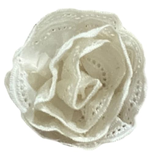 Haarspange mit Rosenblüten für Damen, elegante und einzigartige Haarklammer, Kopfbedeckung, Hochzeit, Party, Haarschmuck von Qsvbeeqj