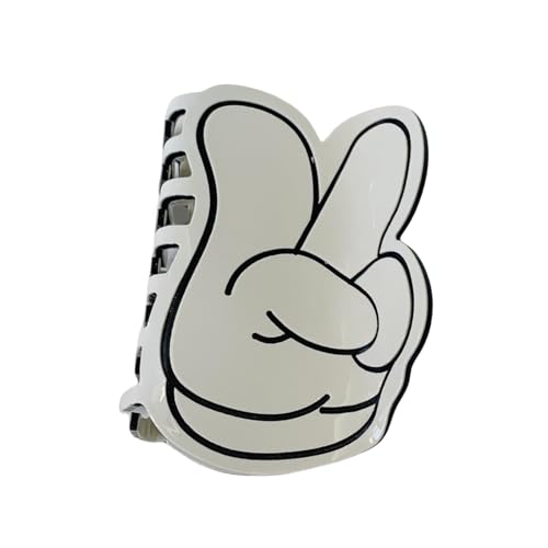 Handhaarspange, groß, modisch, einzigartige Verzierung, Haarspangen, Haarstyling-Werkzeug, Ornamente, Haarklammer von Qsvbeeqj