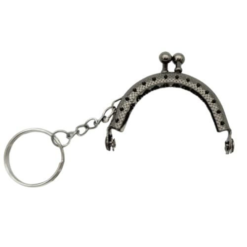 Handtaschenrahmen in Bogenform mit Metallverschluss und Ringen, für 5,1 cm große Handtasche, B Handtaschenrahmen in Bogenform mit Metallverschluss und Ringen, für 5,1 cm große Handtasche, B von Qsvbeeqj