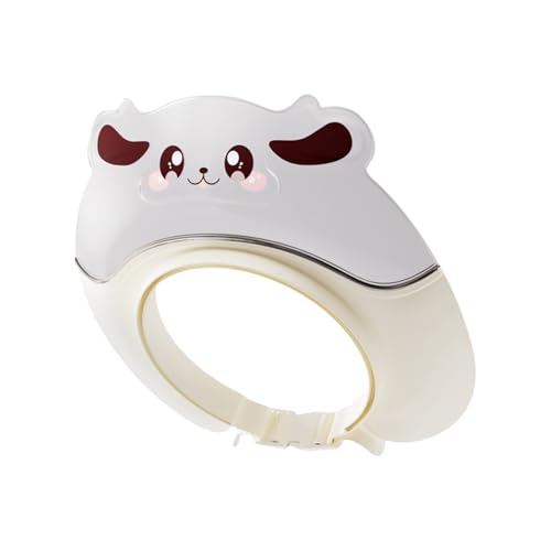 Kinder Badekappe Einstellbar Schutz Haarwäsche Mützen für Babys Schöne Augen-Brausekappen Ohr Sicher Badehütze Haarreinigung Baby von Qsvbeeqj