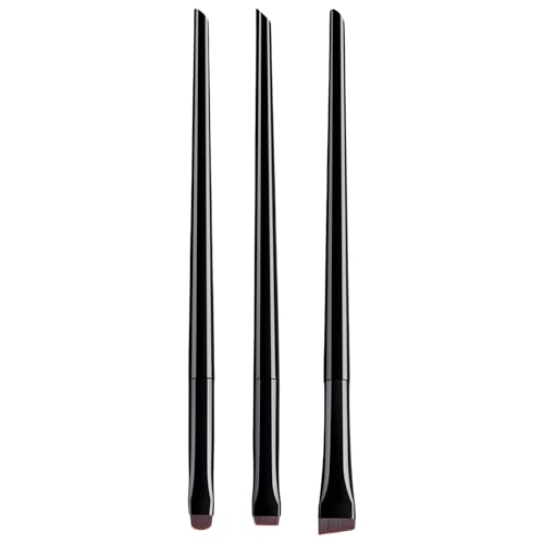 Kleines Make-up-Pinsel-Set, 3-teilig, Reise-Schönheitswerkzeuge für Lidschatten, Augen und Gesicht, Kosmetik für verschiedene Anlässe von Qsvbeeqj