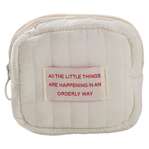 Koreanische Stil Kosmetiktasche Quadratisch Reisetasche Kosmetik ästhetische Make-up Aufbewahrungstasche für Frauen Toilette Koreanische Stile Waschen Ästhetik Kosmetiktasche, B, Massive Schönheit von Qsvbeeqj