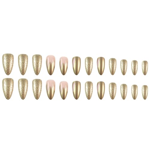 Künstliche Nägel zum Aufkleben auf Nägel, zum Aufkleben, künstliche Nägel, für Damen und Mädchen, Geschenk von Qsvbeeqj