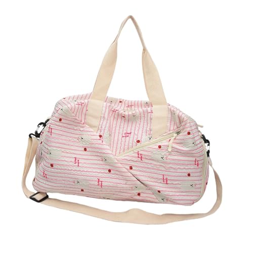 Leichtes Crossbody Reisetasche Cartoon Design Tränenresistente Nylon & Ergonomische Schultergurt Mehrfach Fach Reisebereicher Reisebereiche von Qsvbeeqj