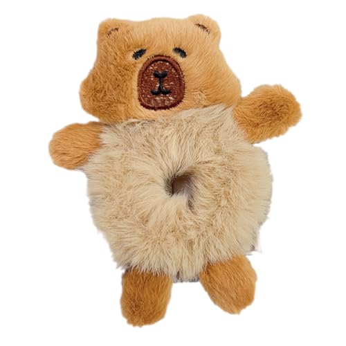 Lustiger Tier-Plüsch-Haarreif, elastisch, modisches Haarzubehör, geeignet für verschiedene Frisuren und Anlässe von Qsvbeeqj