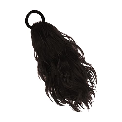 Mädchen Haarteil Ponytail Hair Extensions Toupe Cosser Kopfbedeckung Chignons Zeigen Kleine Gesicht Vielseitig Täglich Mit Hochtemperaturfasern Ponytail Perücken von Qsvbeeqj