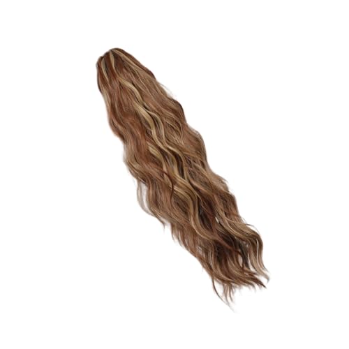 Mädchen Haarverlängerungen Haarteil Synthetische Falsche Pferdeschwanzklauenclip Für Coser Street Photography Daily Wear Claw Clip Wellige Synthetische Hitzebeständige Perücken von Qsvbeeqj