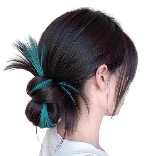 Mädchen Synthetische Haarpfeiler Haare Erweiterungen Haarbrötchen Für Cosser Cosplay Street Fotografie Synthetische Brötchen Klauen Frauen Stilvolle Haarbrötchen von Qsvbeeqj