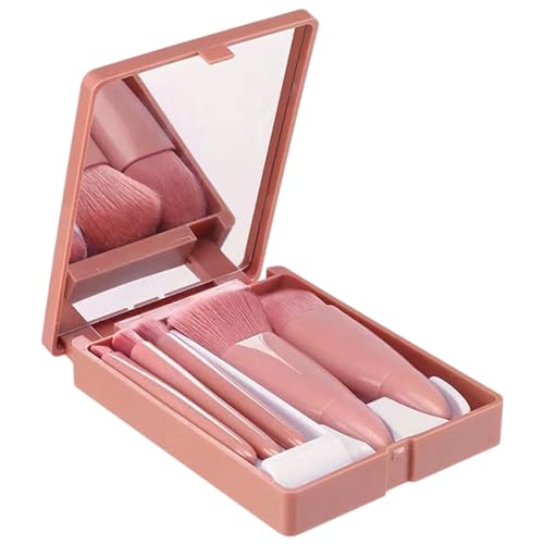 Make-up-Pinsel-Set, Synthetikfaser, Make-up-Pinsel für Creme, Puder, Rouge, Gesicht, Lidschatten, Make-up-Pinsel-Set von Qsvbeeqj