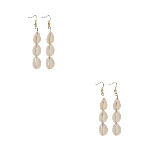 Modische Strandschmuckdekoration Natürliche Cowrie Für Muschel Anhänger Drop Ohrringe Hook Dangle Geschenk Wo Mädchen 8-10 von Qsvbeeqj