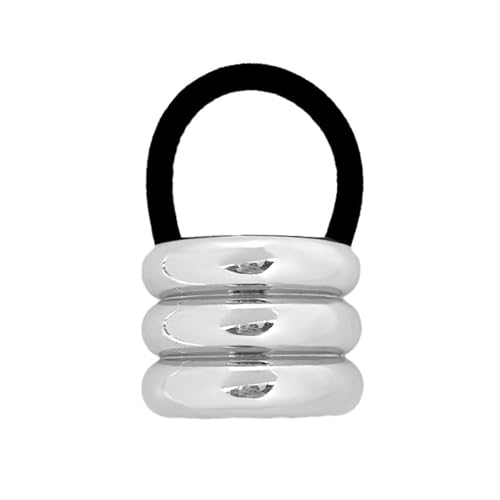 Modische geometrische Legierungen, Pferdeschwanz-Halter, Damen, professionelle Haargummis für den täglichen Pendler oder gesellschaftliche Zusammenkünfte von Qsvbeeqj