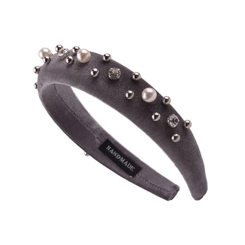 Modischer Kopfschmuck mit Schmucksteinen, festliches Haarschmuck, vielseitiges Styling-Werkzeug für Kinder und Erwachsene, Foto-Requisiten von Qsvbeeqj